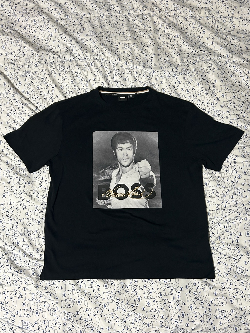 BOSS x Bruce Lee Limited Edition Unisex Graphic Tee Shirt